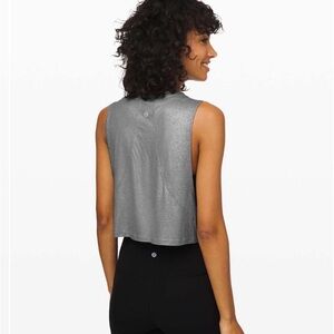 Lululemon Muscle Love Crop Tank *Foil